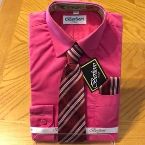 3 Piece Boy’s Shirt Set Berlioni